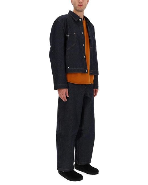 YMC Blue "Loft" Jacket for men