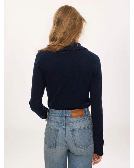 Chloé Blue Cardigan
