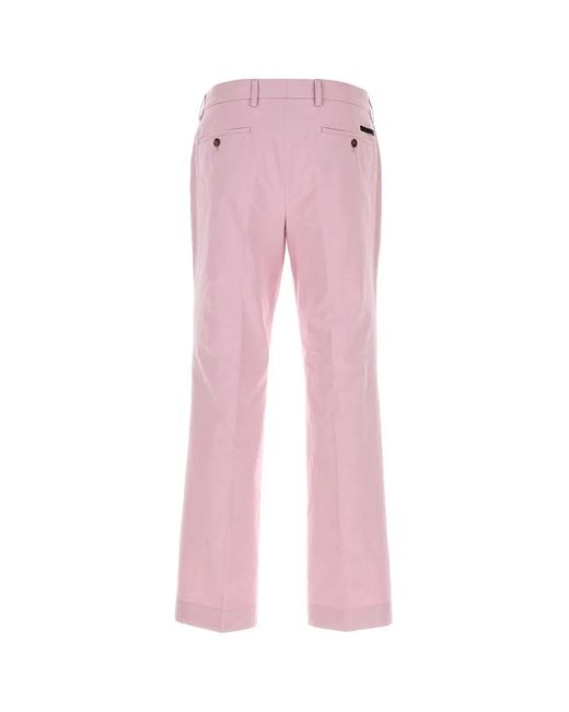 Prada Pink Pantaloni for men