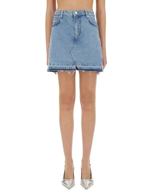 Moschino Blue Solid Shorts