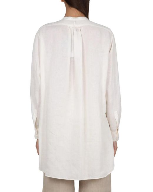 Aspesi White Tunic Shirt