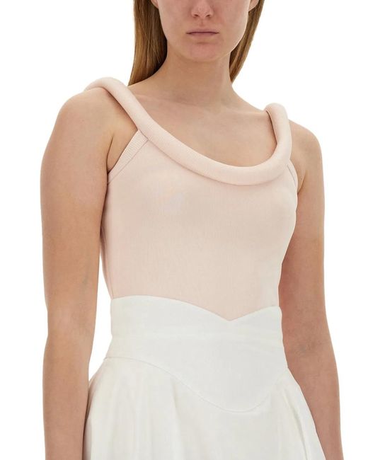 McQueen White Tops With Logo