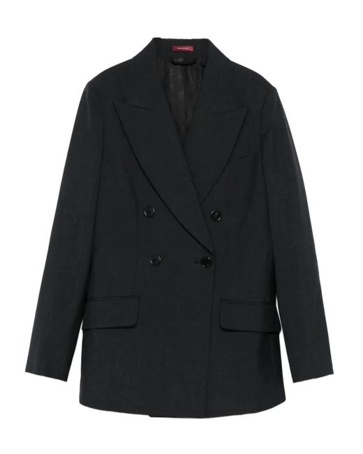 Gucci Black Blazer With Notched Lapels