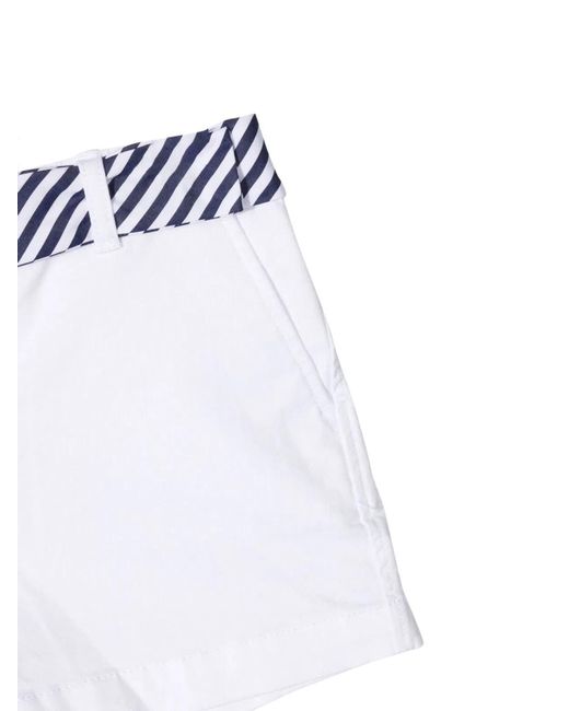 Polo Ralph Lauren White Chino Shorts
