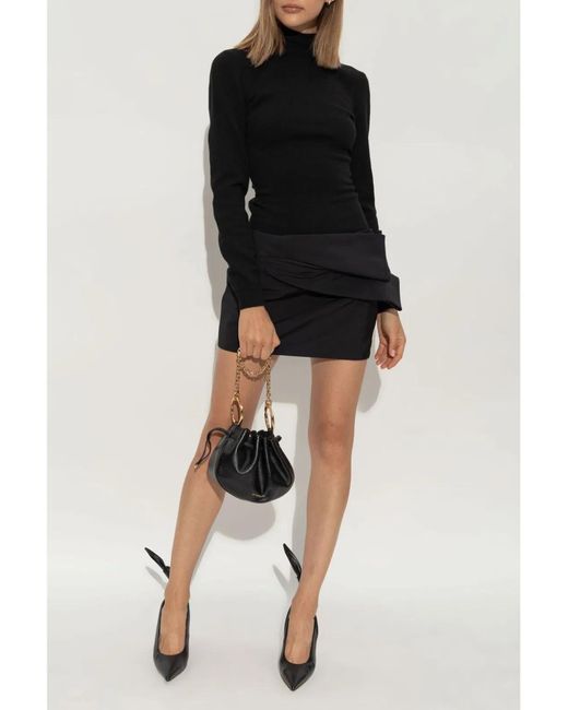 Givenchy Black Nappa Leather Beauw Pumps
