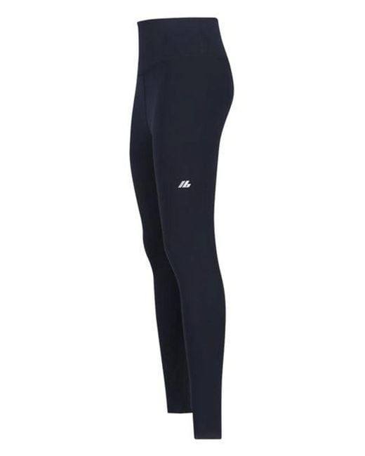 Balenciaga Blue Stretch Nylon Leggings