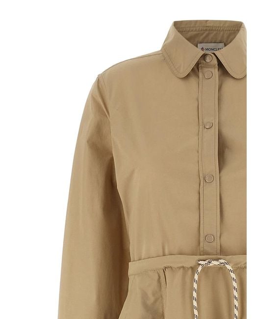 Moncler Natural Chemisier Dress