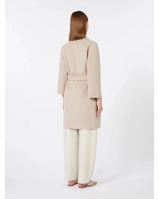 Max Mara Natural S Max Mara Arona Virgin Wool Coat