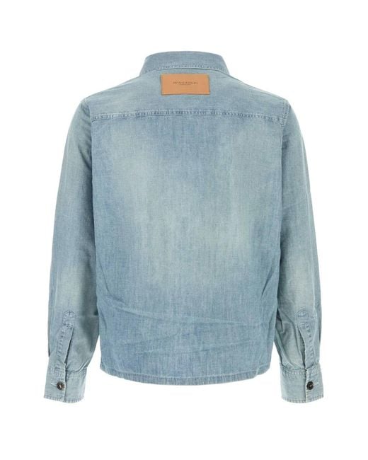 J.W. Anderson Blue Camicia for men