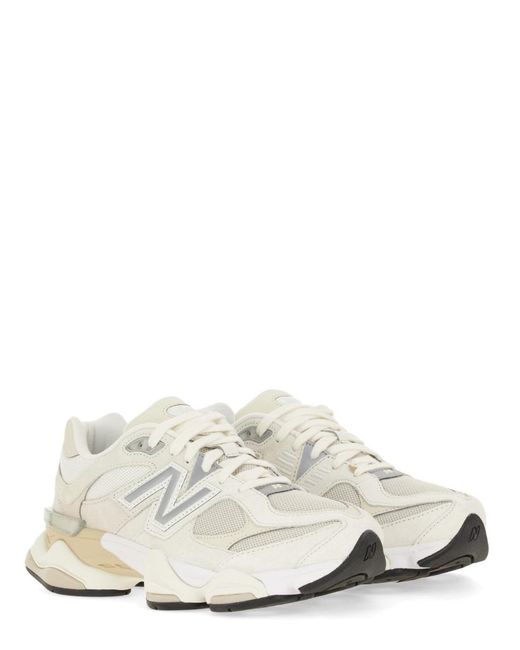 New Balance White 9060 Sneakers