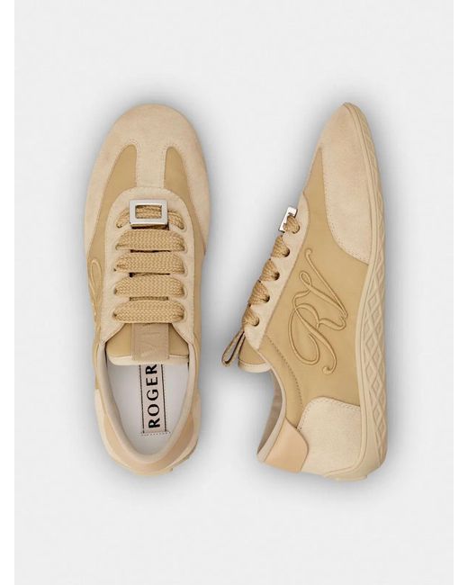 Roger Vivier Natural Viv Low Sneakers for men