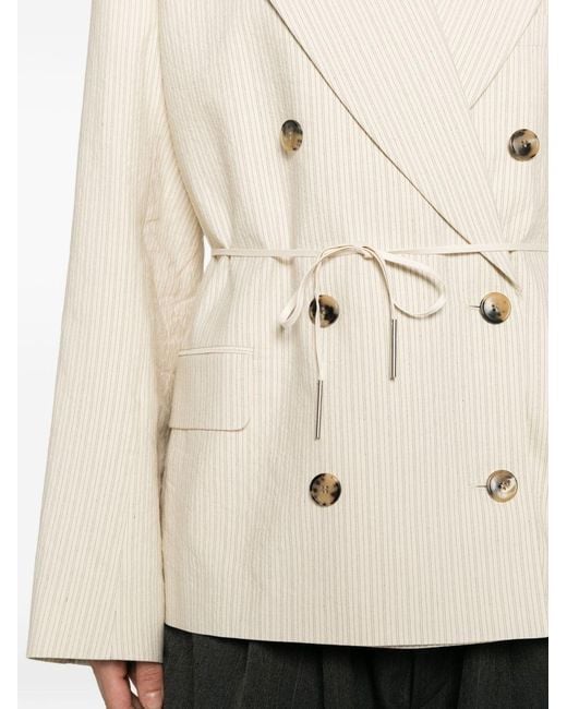 Dries Van Noten Natural Ecru Cotton Jacket