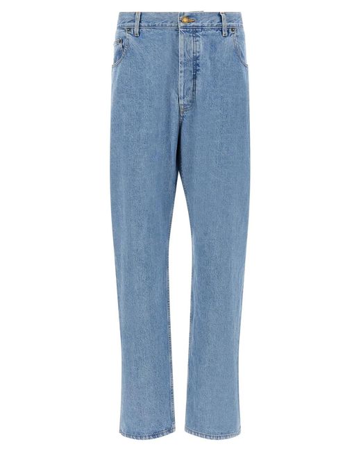Thom Browne Blue Back Martingale Jeans for men