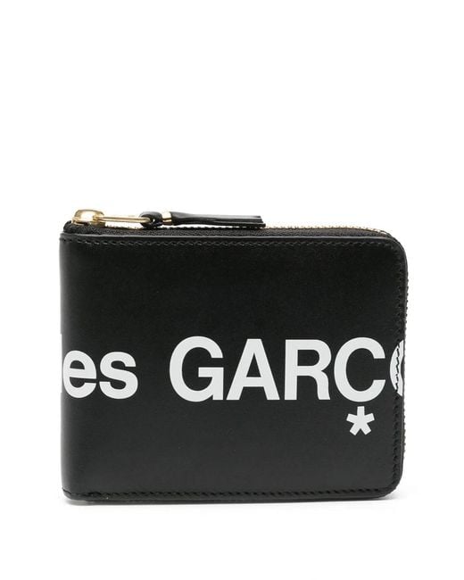 Comme des Garçons Black Wallet Huge Logo Wallet for men