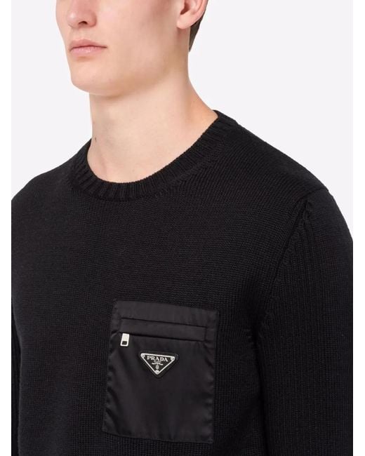 Prada Blue Sweaters for men