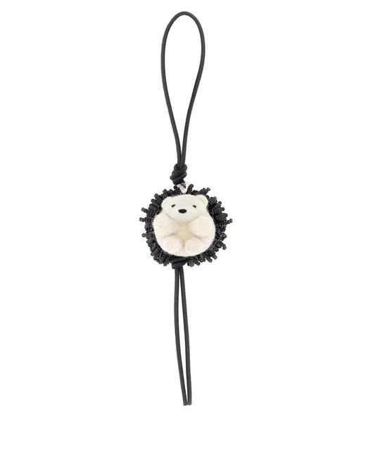 Loewe Black Hedgehog Charm