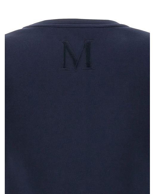 Max Mara Blue Max Mara 'S 'Fianco' T-Shirt