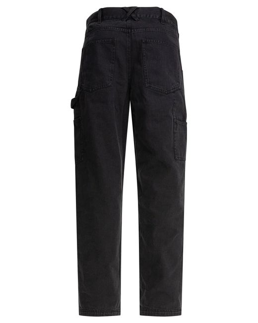 Alex Mill Black Painter Trousers for men