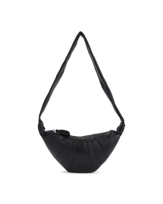 Lemaire Black Small Croissant Bag