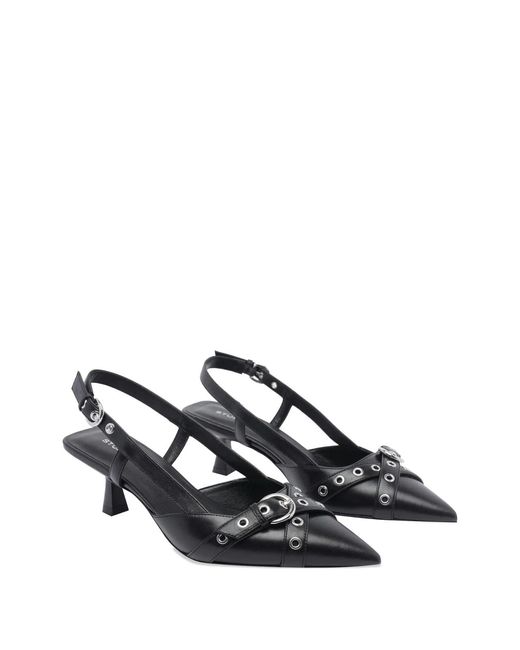 Stuart Weitzman Black Supermoto Slbck 50