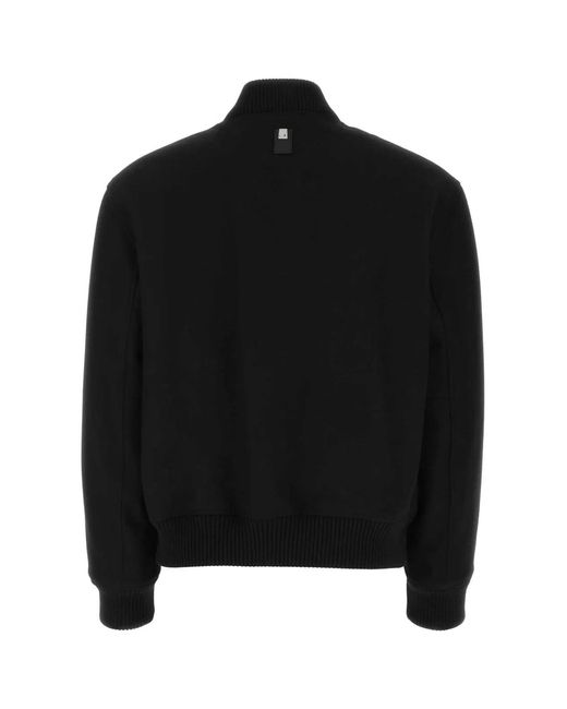 1017 ALYX 9SM Black Wool Blend Bomber Jacket for men