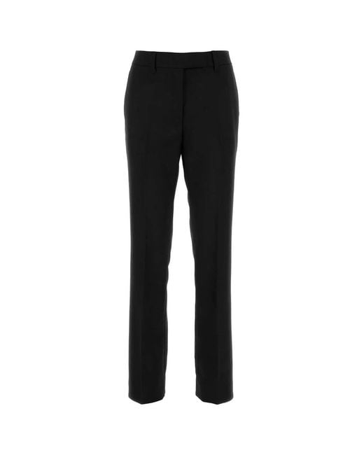 Prada Black Wool Pant