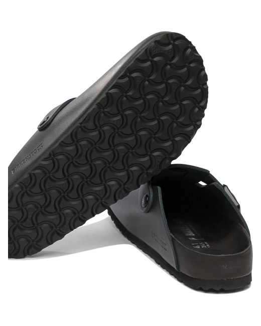 Birkenstock Gray "Boston" Sabot for men