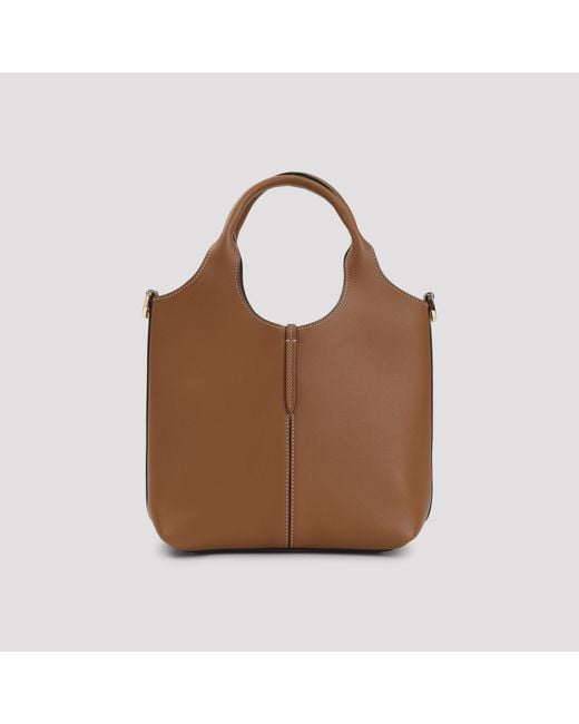 Tod's Brown Cacao Ebr Mini Bag