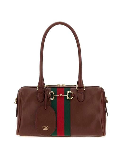 Gucci Red Medium Duffle Bag