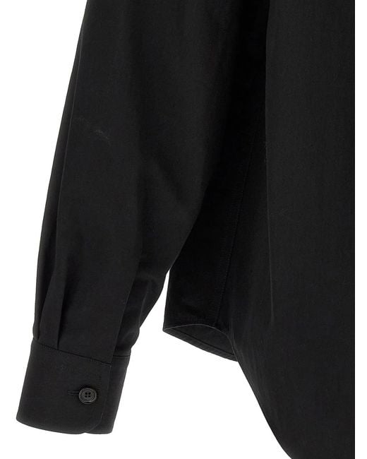 McQueen Black 'Harness Utility' Shirt for men