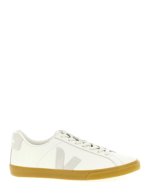 Veja White 'Esplar' Sneakers for men