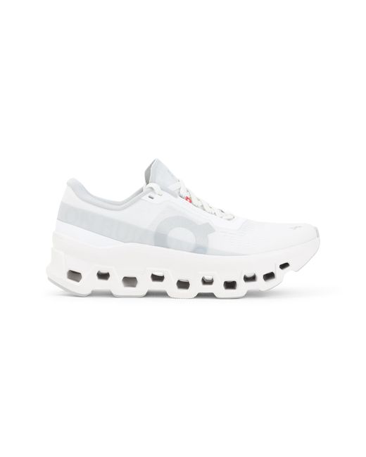 On Shoes White Cloudmster 1 Sneakers Textile Rubber