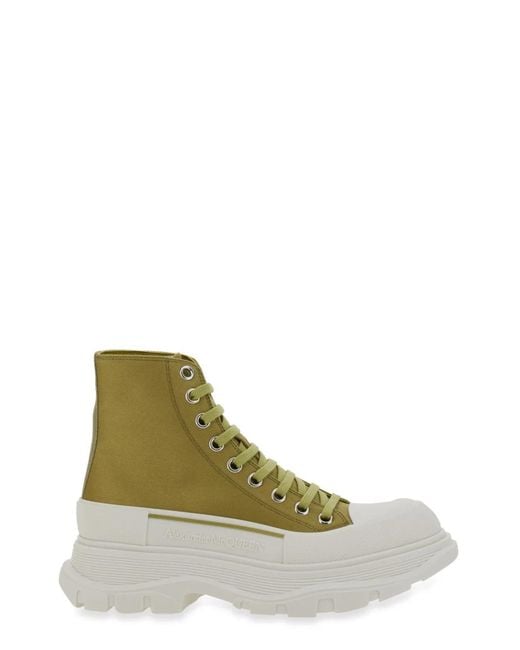 McQueen Green Sneaker Tread Slick