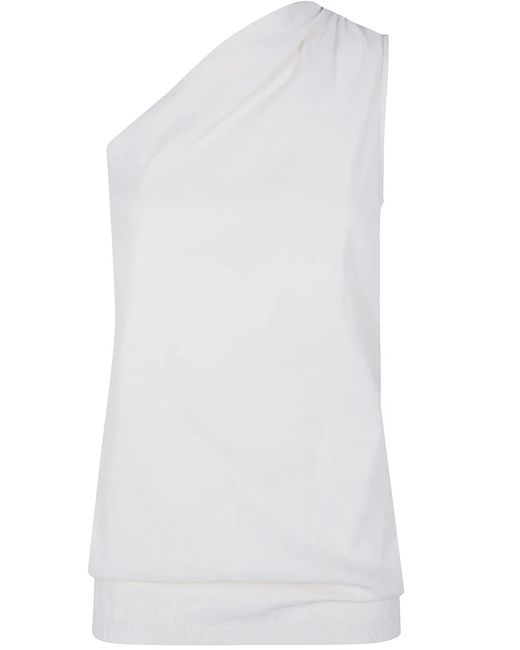 Uma Wang White "Traey" Top