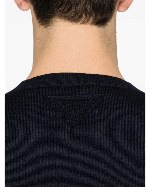 Prada Black Girocollo for men