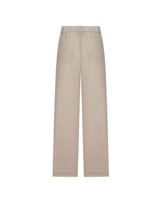 Brunello Cucinelli White Trousers