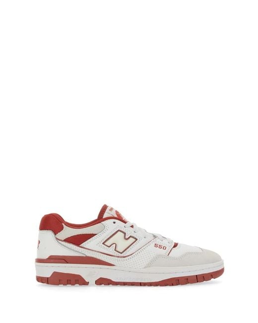 New Balance White Sneaker 550