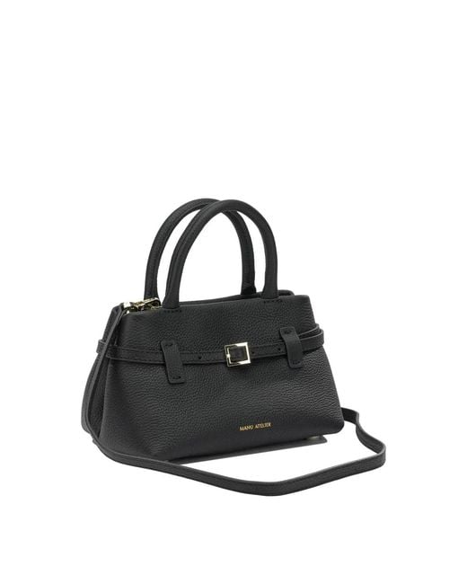 MANU Atelier Black "Le Cambon 20" Small Handbag