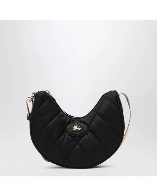 Burberry Black Horseshoe Shoulder Bag