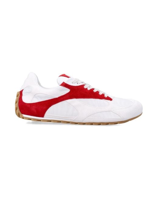 Bottega Veneta Red Orbit Flash Sneakers for men