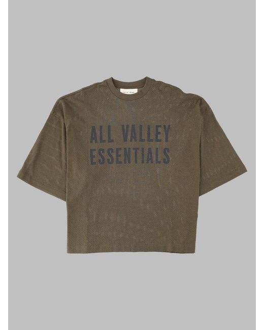 Fear Of God Gray Fear Of God Essentials for men