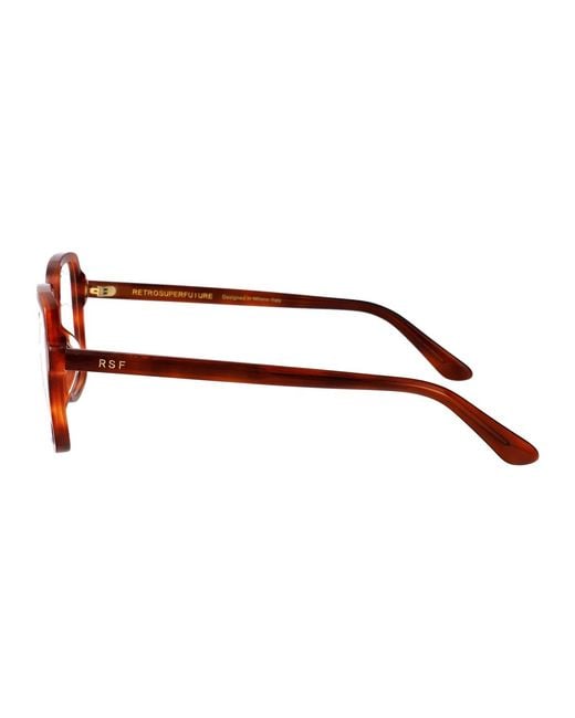 Retrosuperfuture Brown Acetate Glasses