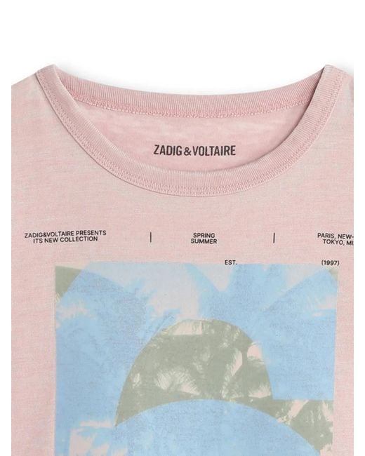 Zadig & Voltaire Pink Zadig&Voltaire Tee Shirt