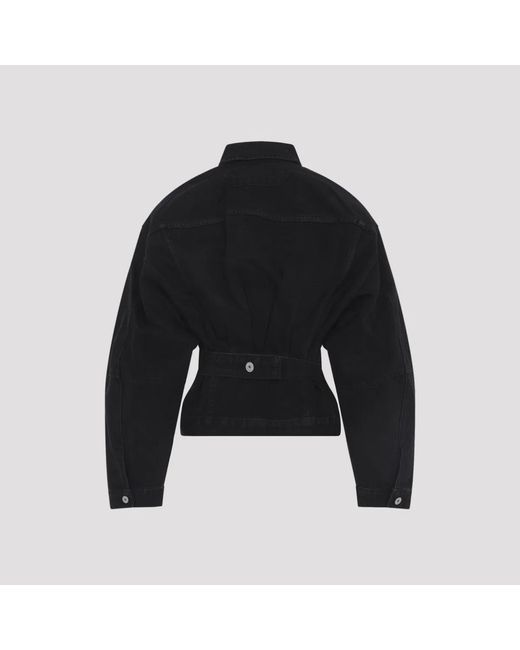 Jacquemus Black Denim Jacket Denimes