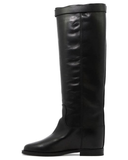 Via Roma 15 Black Boots & Ankle Boots