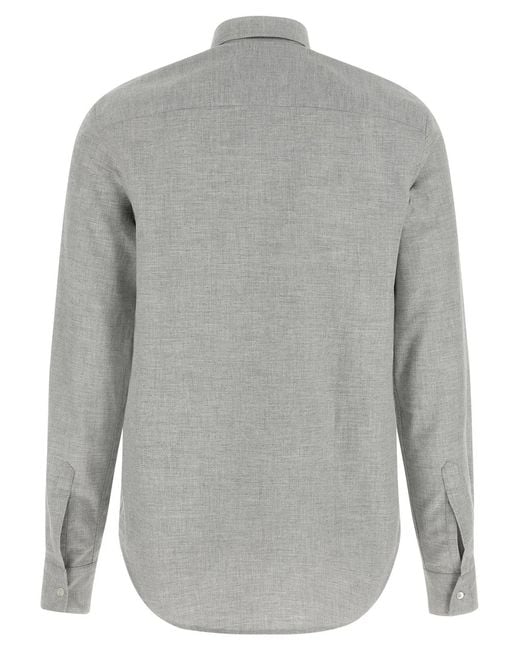 Xacus Gray 'Marta' Flannel Shirt