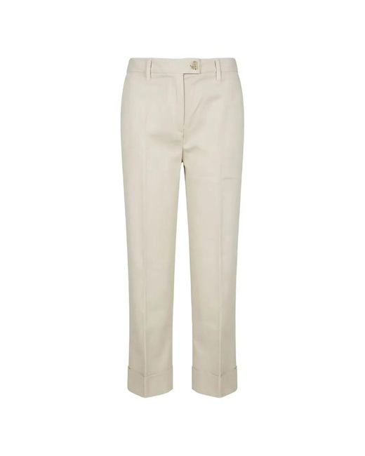 Re-hash White Light Turn Up Trousers