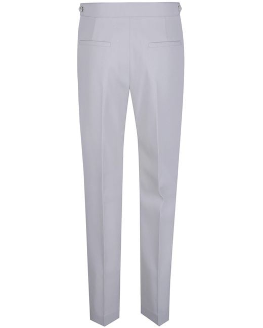 Maison Margiela Gray Straight Leg Tailored Trousers