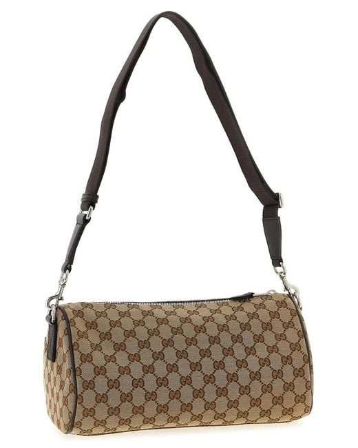 Gucci Metallic Small Gg Cylindrical Shoulder Strap for men
