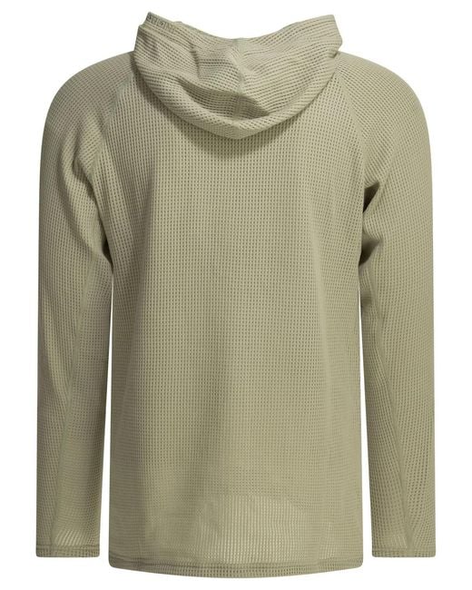 Houdini Sportswear Green "Pace Flow" Hoodie for men